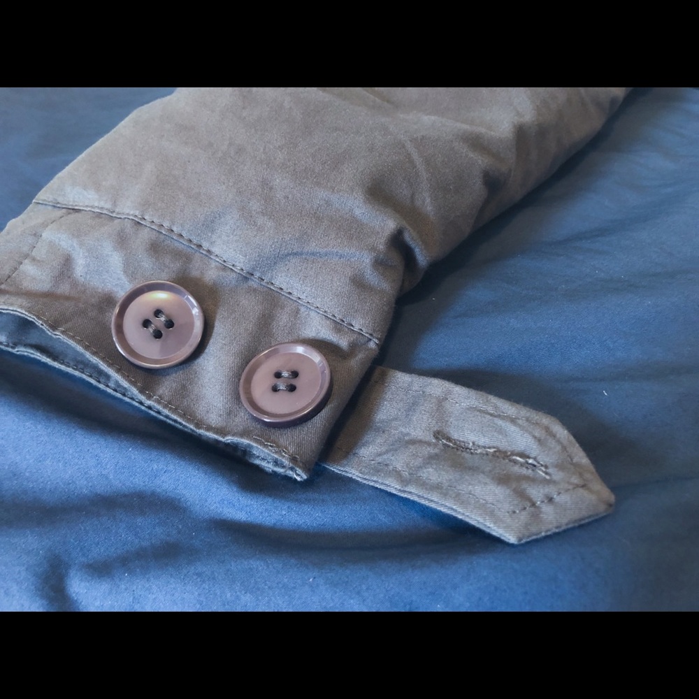 Thickened Down Jacket Overcoat Grey - image 2